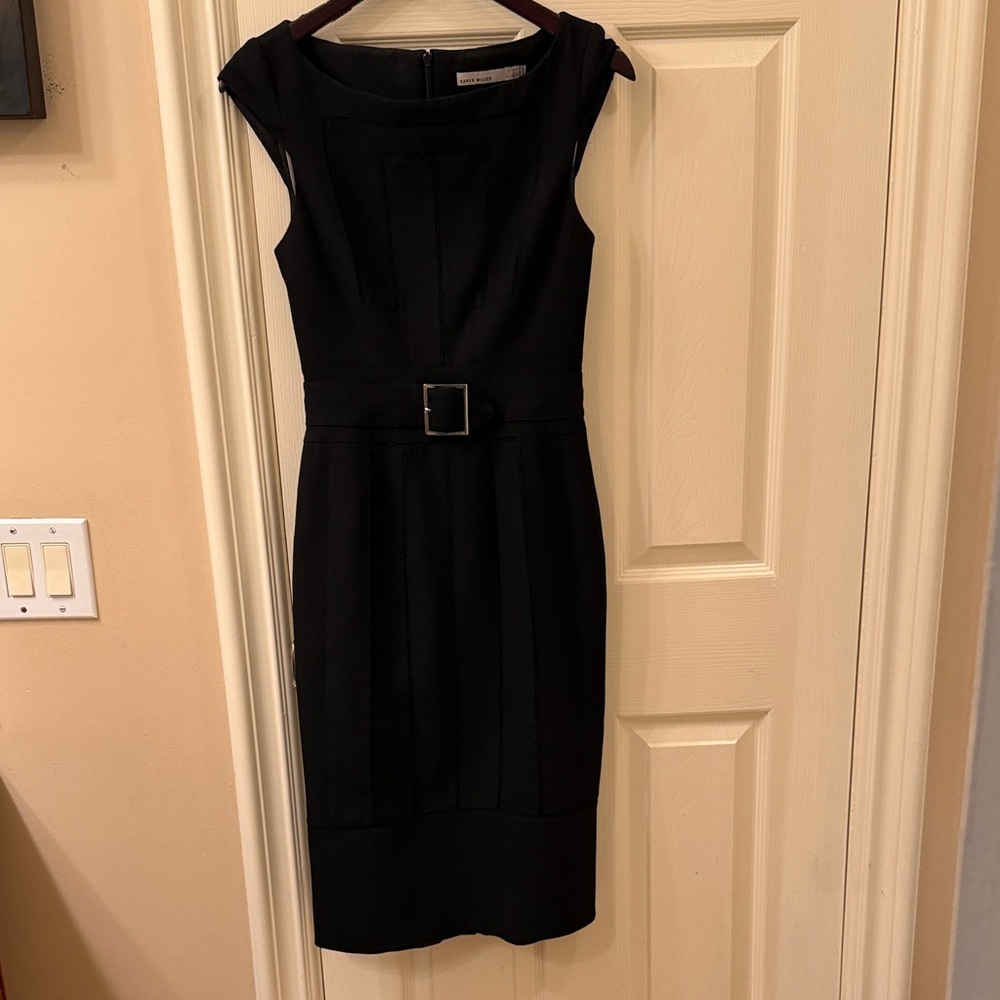 Karen Milllen cap sleeve wiggle Dress